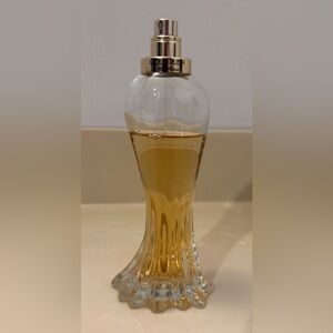 Paris Hilton Gold Dress Shaped Bottle